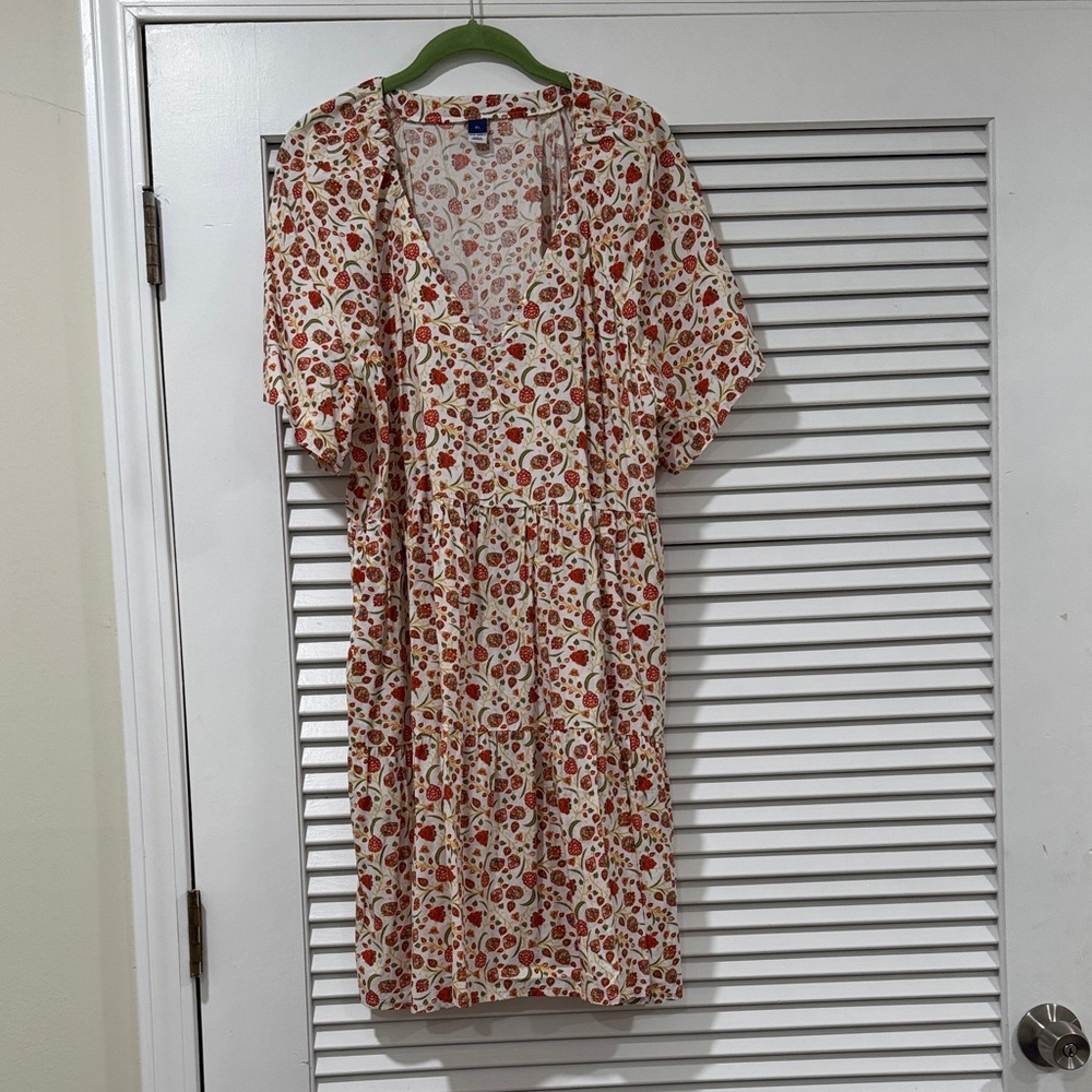 Flora V-Neck Mini Dress